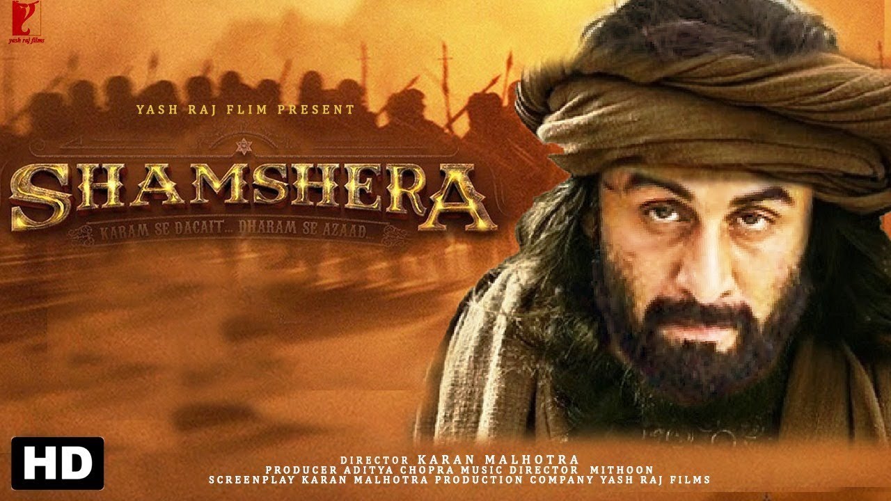 Shamshera (2022) Movie Full Download 480p 720p